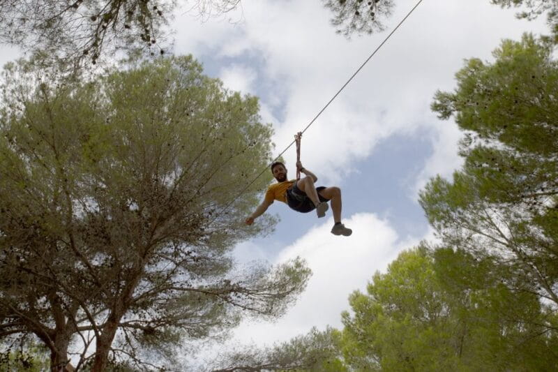 Mallorca: Adrenaline Tree Top Adventure Entry Ticket - Key points / Takeaways