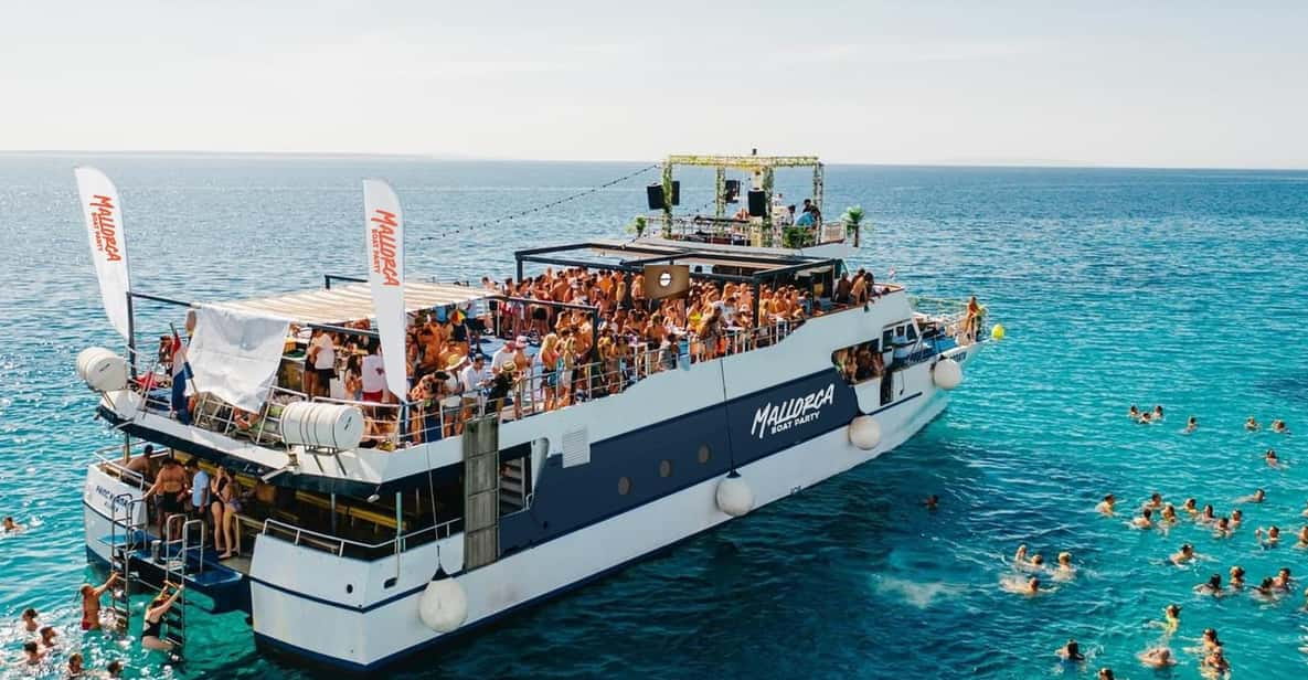Mallorca: Boat Party With Live Djs, Lunch, & Nightclub Entry - Onboard Activities