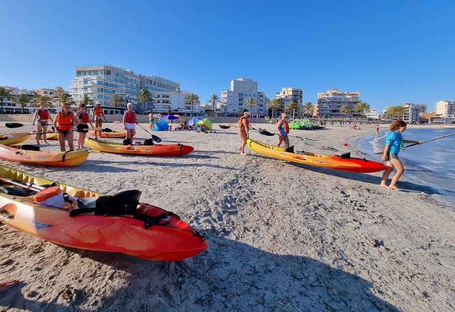 Mallorca: Kayak Sunset Tour From Can Pastilla Beach - Tips for First-Time Kayakers