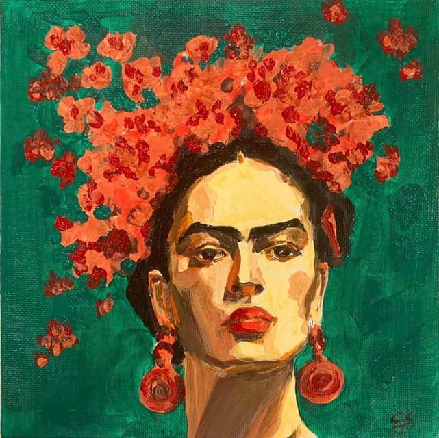 Mallorca/Porto Cristo: Paint your own Frida Kahlo - Discovering Porto Cristo and the Art Workshop
