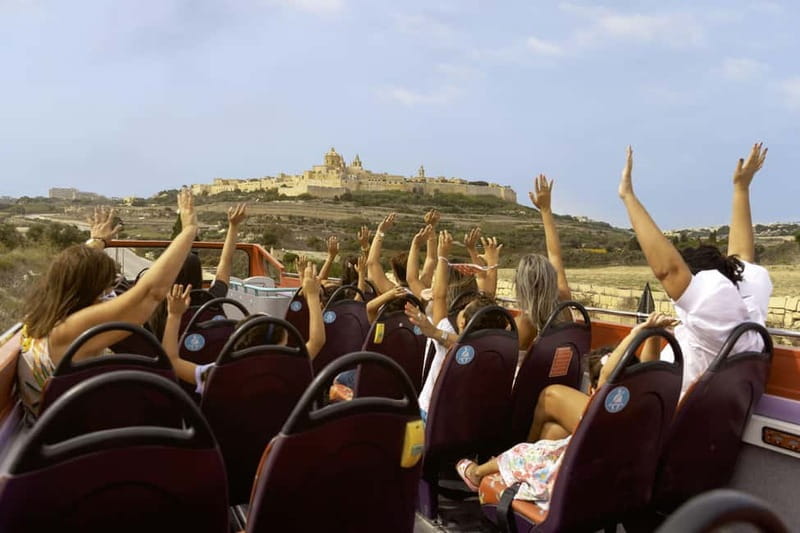 Malta: 2-Day Hop-On Hop-Off Bus & Harbour Cruise (CMO) - Highlights of the Land Tour: Valletta, Mdina, and the Three Cities