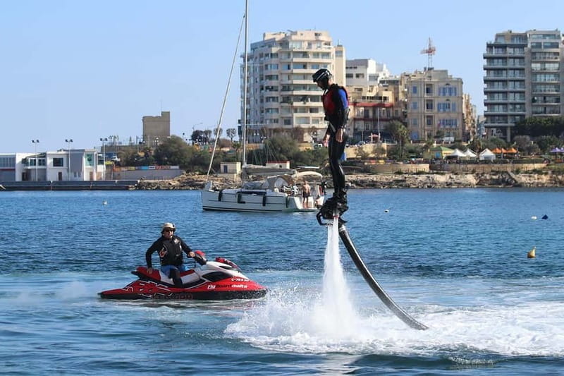 Malta: Flyboard Full Flight (30min) - The Nuts and Bolts of the Flyboard Experience in Malta