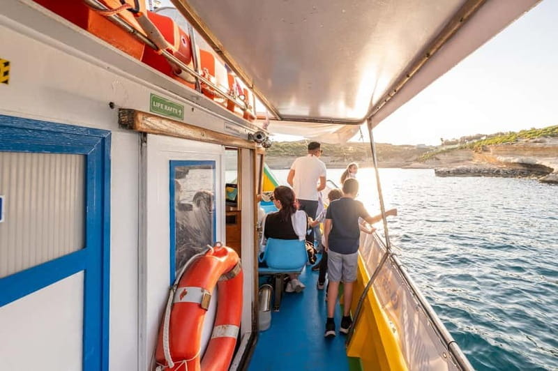 Malta: Marsaskala Luzzu Boat Tour with St. Peter's Pool - Key points / Takeaways