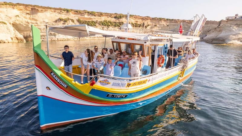 Malta: Marsaskala Luzzu Boat Tour with St. Peter's Pool - Discovering Malta’s Coast from the Comfort of a Luzzu