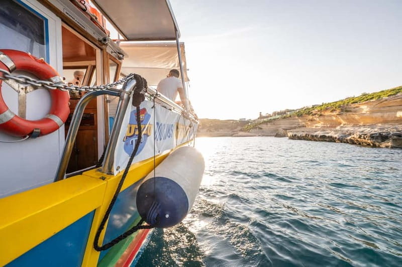 Malta: Marsaskala Luzzu Boat Tour with St. Peter's Pool - Price, Logistics, and Value