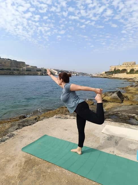 Malta: Private Yoga class close the Sea - Key points / Takeaways