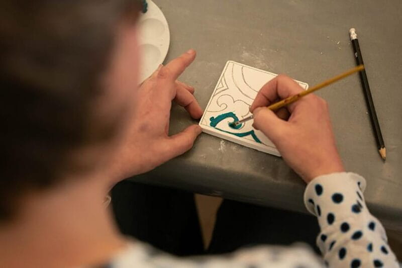 Maltese Tile - Souvenir painting workshop with local - Experience a Taste of Malta’s Artistic Heritage with a Maltese Tile Painting Workshop