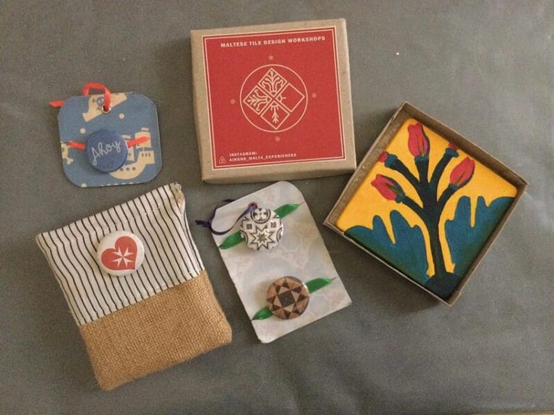 Maltese Tile - Souvenir painting workshop with local - Key points / Takeaways