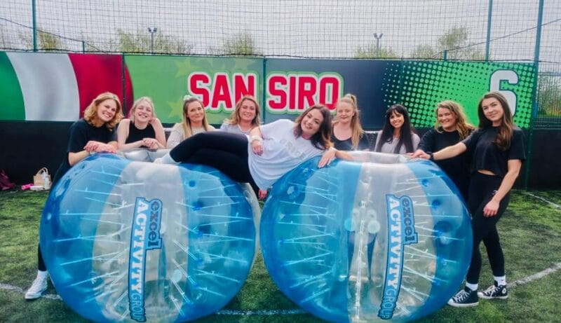 Manchester: Bubble/Zorbing Football Reservation Deposit - Key Points / Takeaways