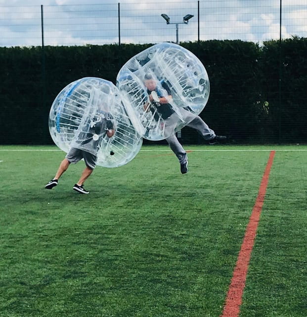 Manchester: Bubble/Zorbing Football Reservation Deposit - Who Will Love This?