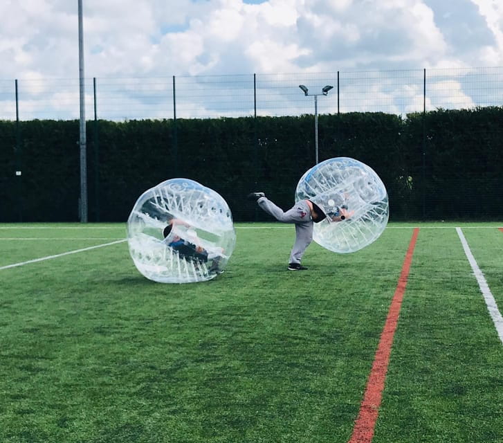 Manchester: Bubble/Zorbing Football Reservation Deposit - Logistics and Practical Considerations