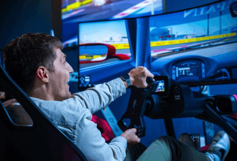 Manchester: Trax Social Racing Simulator Experience - The Setting: A High-Tech Racing Hub in Manchester