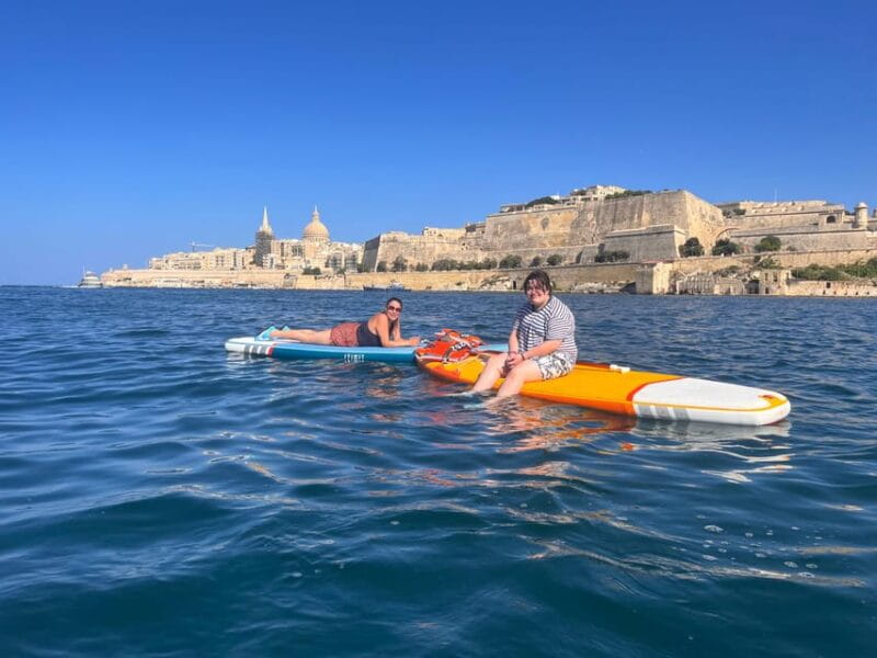 Manoel Island SUP Adventure - The Experience in Detail: From Briefing to Beach Breaks