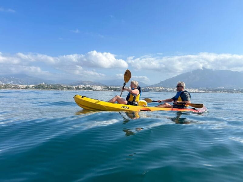 Marbella: Guided Kayak Tour in Puerto Banús - Entering Marbella’s Coastal Waters