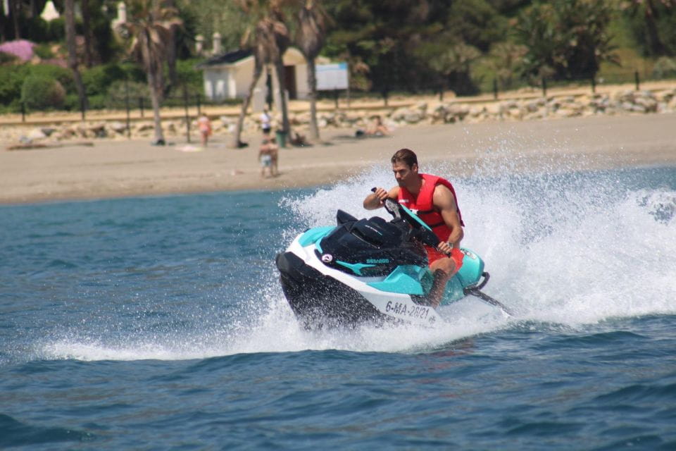 Marbella: Jet Ski at the Golden Mile - Key Points