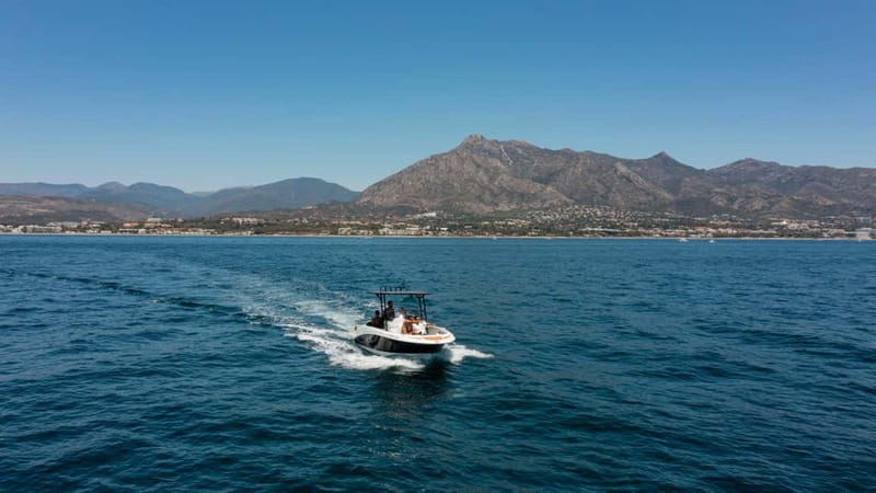 Marbella: Private Boat Rental with Skipper and Banana 2-8hrs - Key points / Takeaways