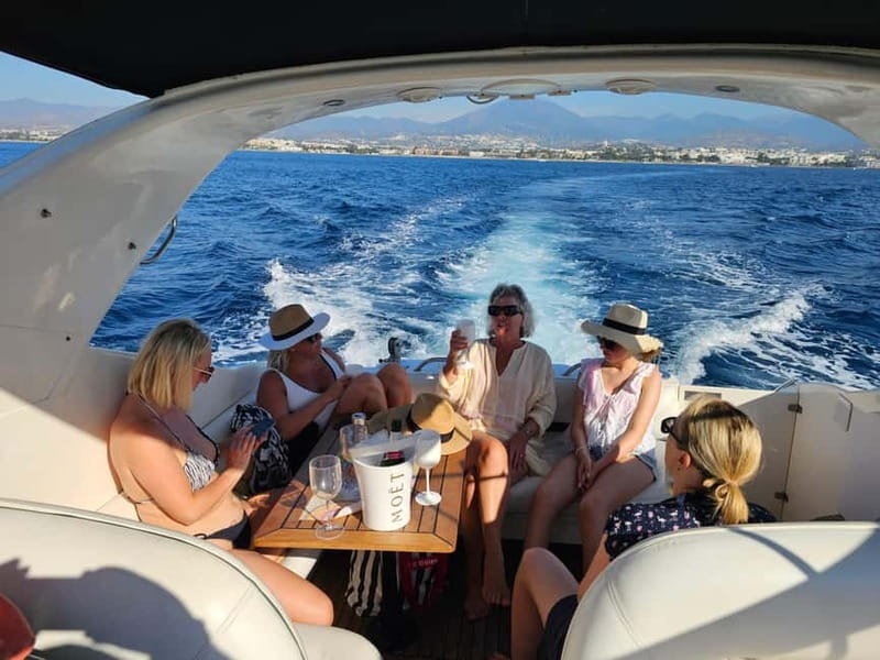 Marbella: shared cruise 2-4 hours on luxury yacht Targa 37 or Targa 48 - Key Points / Takeaways