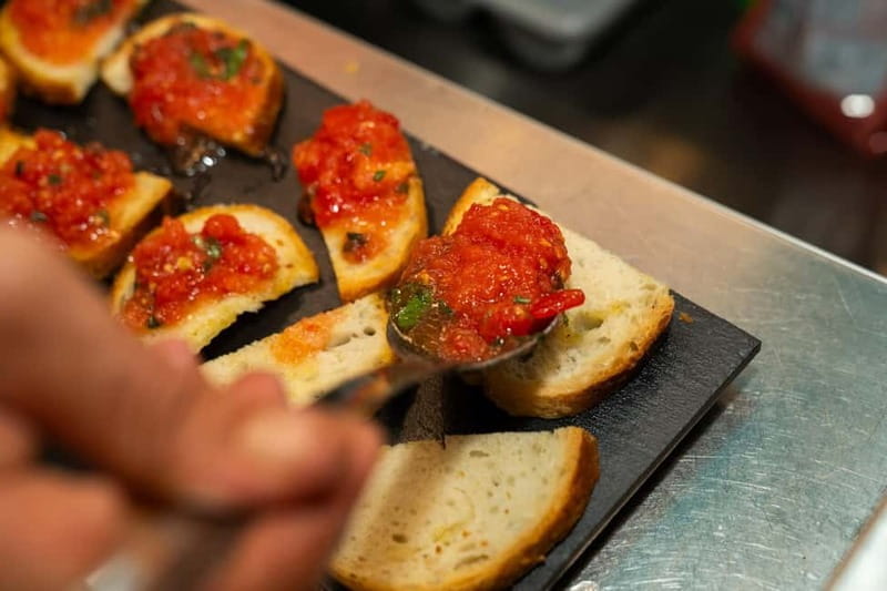 Market Tour+ cookin Class with a Roman Chef Shop-Cook-Eat! - The Unforgettable Meal & Drinks