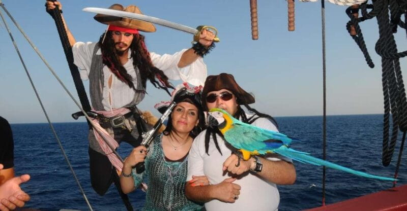Marmaris: All-Inclusive Pirate Boat Trip with Pickup Option - Key points / Takeaways