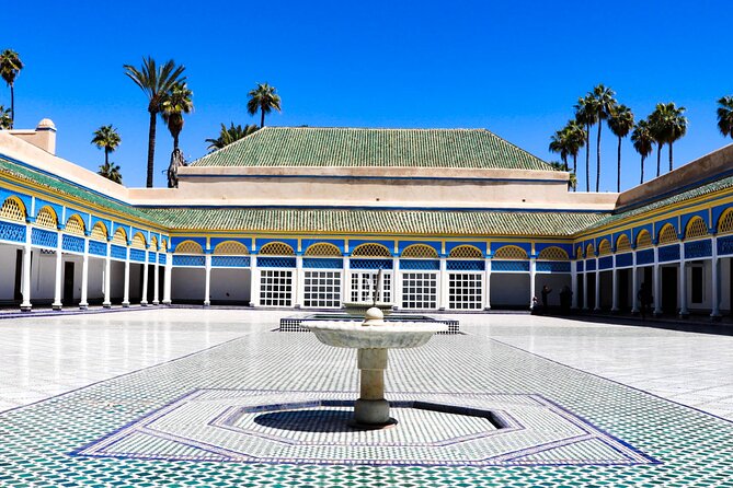 Marrakech City Tour, Bahia Palace, Badii Palace, Majorelle Garden - Transportation and Pickup