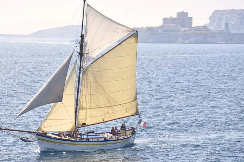 Marseille: sunset sailing, buffet, and Provence wines - The Charm of Marseille from the Deck of La Flaneuse