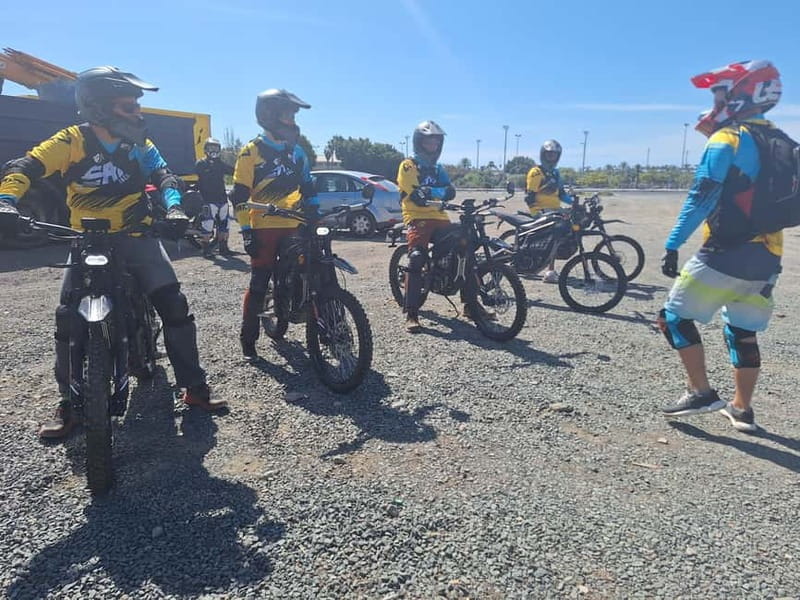 Maspalomas: Guided Off-Road Tour on Electric Enduro Motorcycles - Logistics, Group Size, and Pricing