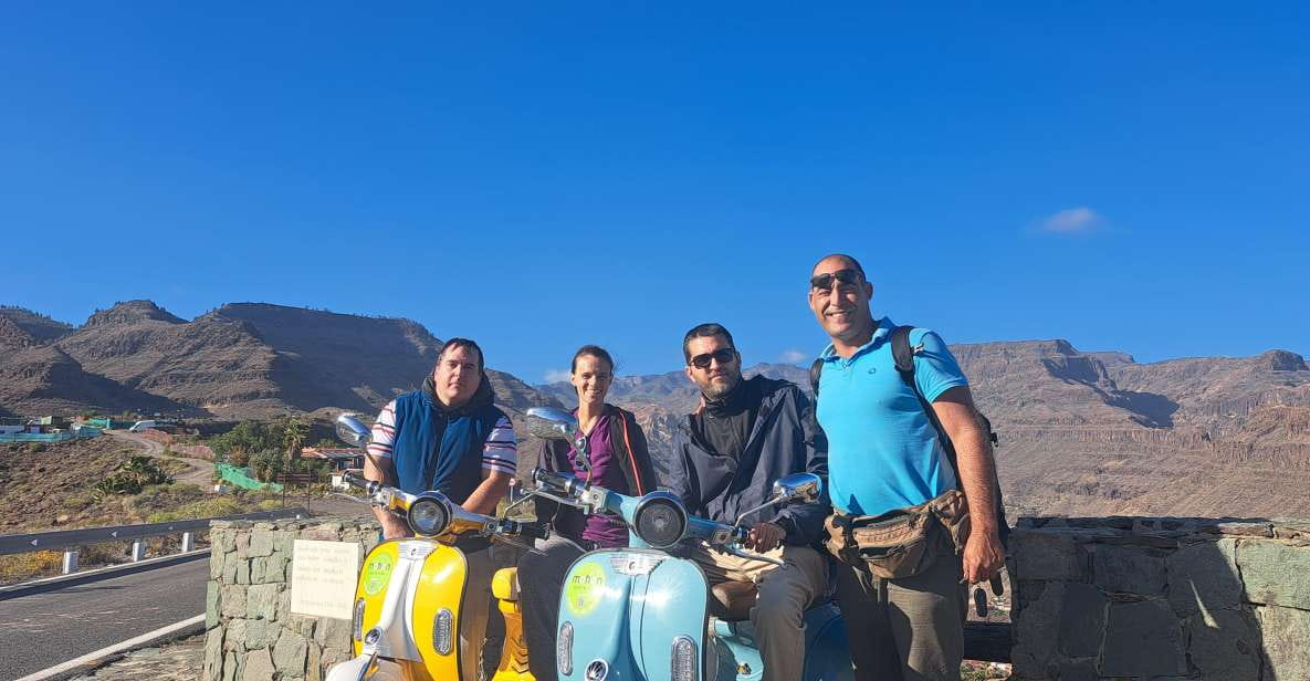 Maspalomas: Tour of the Ayagaures on Old Electric Scooters - Key Points