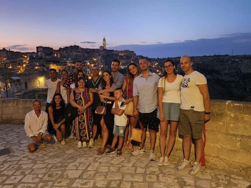 Matera by Night lingua italiana.Casa Grotta e Chiesa incluse - Key Points / Takeaways
