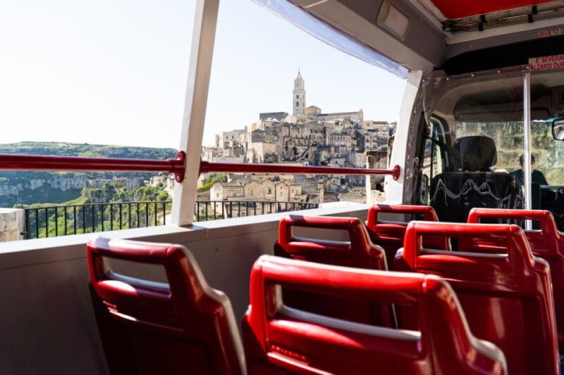 Matera: Open Top Bus Tour with Entrance to Casa Grotta - Key points / Takeaways