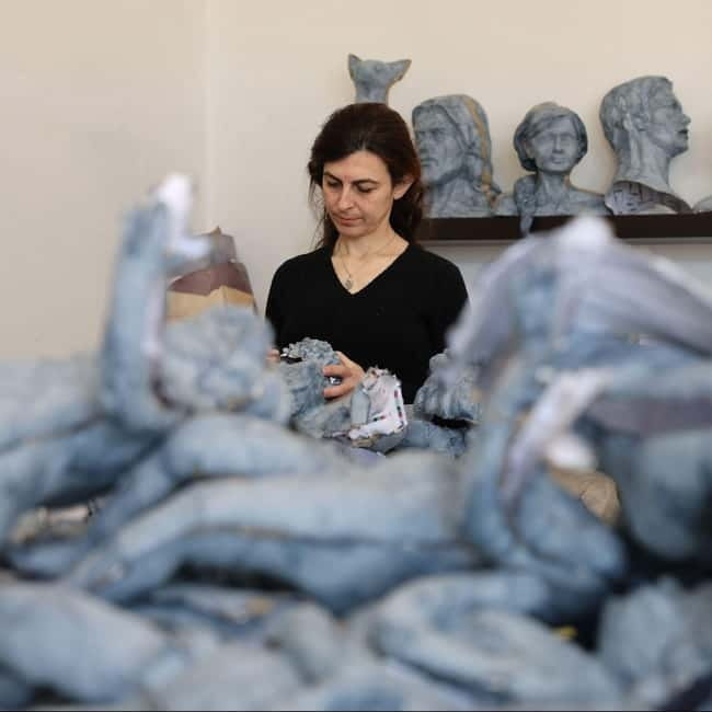 Matera. Paper mache workshop with the artisans of the Bruna float - Understanding the Cultural Significance