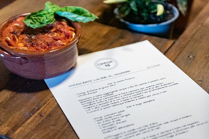 Matera: Pasta Cooking Class Old Farmer Style in a Sassi Cellar - FAQ