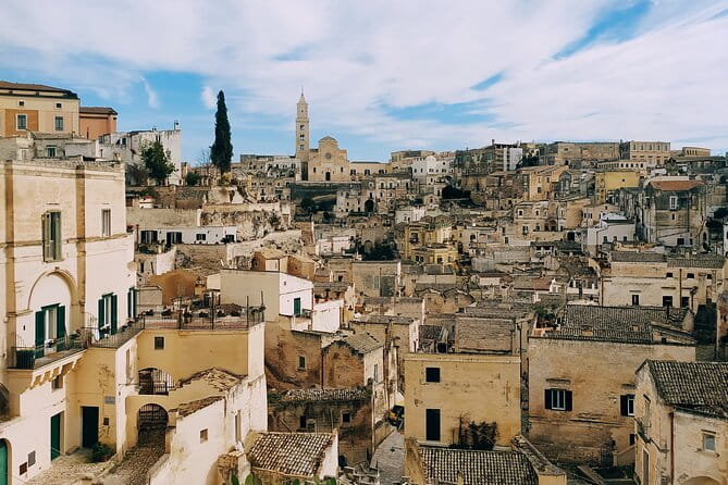 Matera Walk Through History - Panoramic View at Belvedere Pascoli