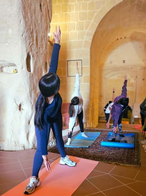 Matera: Yoga session in a Sassi cave with Breakfast - Discovering Matera from a New Angle: Yoga in a Sassi Cave