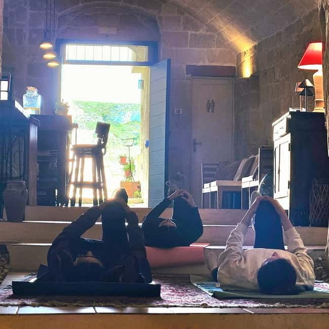 Matera: Yoga session in a Sassi cave with Breakfast - The Experience in Detail: From Booking to Breakfast