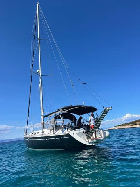 Megalonisos Petalion: All-Inclusive 8h Sailing Cruise. - Mid-Morning: The Main Attraction – Swimming, Snorkeling & Pictures at the Brunch Stop