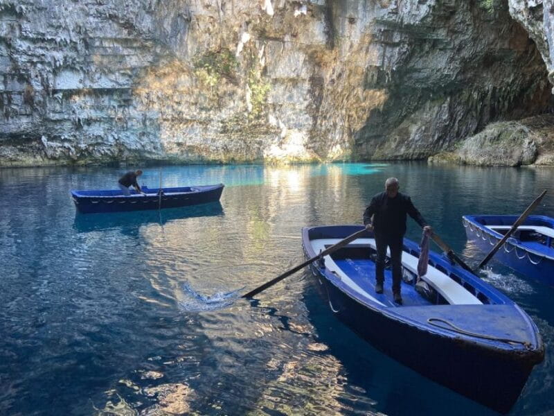 Melissani lake - Myrtos beach swimming - FAQ