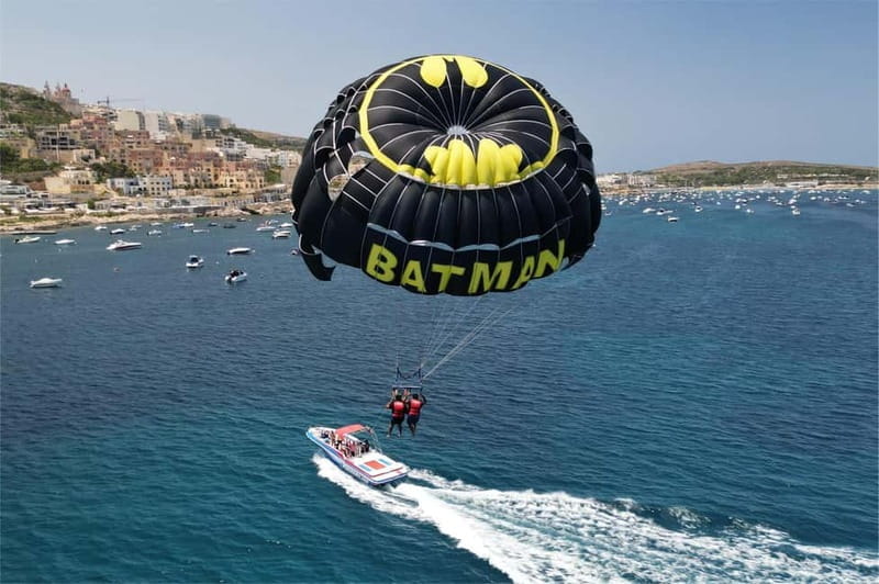 Mellieha Bay: Parasailing - Key points / Takeaways