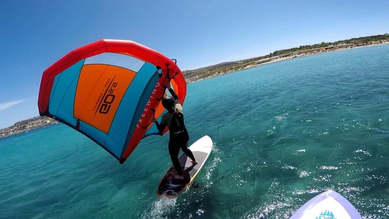 Mellieha Bay: Wing Foiling Lesson - Key points / Takeaways