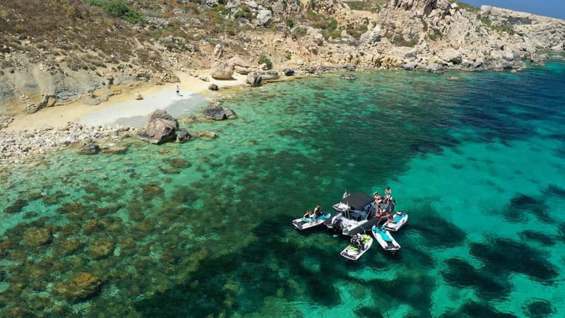 Mellieha: Comino and Blue Lagoon Jet Ski Safari Tour at 3 PM - Experience the Thrill of a Comino Jet Ski Safari