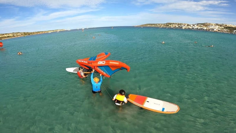 Mellieha: Introduction To Wing Foiling (course) - Discovering the World of Wing Foiling in Mellieha