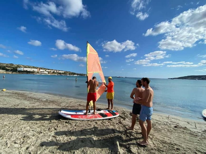 Mellieha: Windsurfing Lesson for Beginners - The Joy of Sailing: Feeling Free on the Water