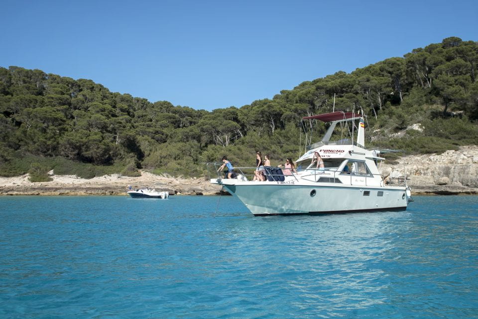 Menorca: 3.5 Hour South Coast Boat Excursion - Included Services