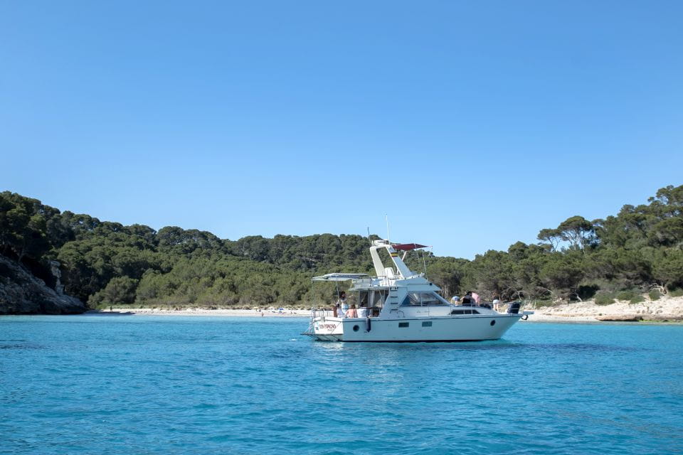 Menorca: 3.5 Hour South Coast Boat Excursion - Menorcan Appetizers and Drinks