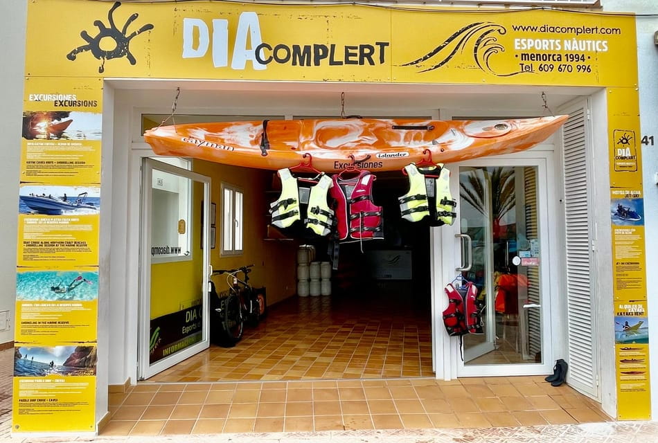 Menorca: Kayak and Marine Reserve Snorkeling Adventure - Tips for a Great Experience