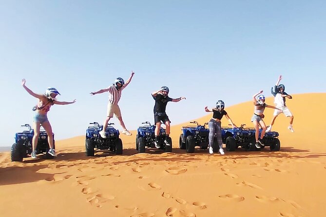 Merzouga Orange Dunes ATV Sandsurf Camels With 5 Stars Dinner - Additional Information