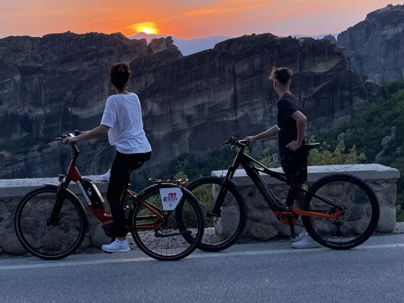 Meteora: E-Bike Epic Sunset Tour With Local Guide & Drink - Exploring the Itinerary in Detail