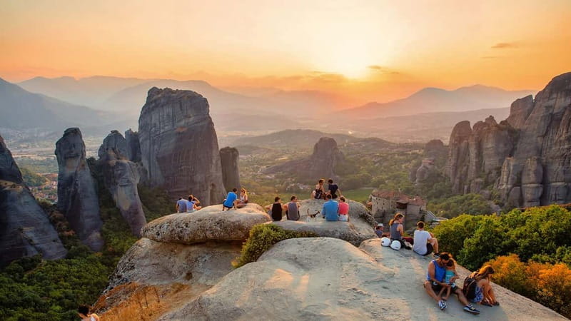 Meteora: Sunset Small Size Tour with Monastery & Caves visit - Key points / Takeaways