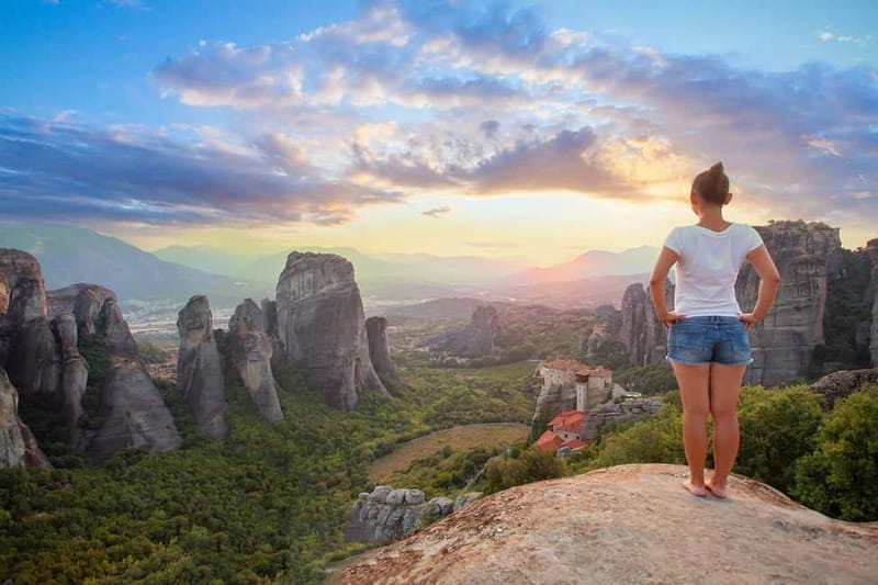 Meteora: Sunset Small Size Tour with Monastery & Caves visit - The Experience Begins with Comfort and Convenience