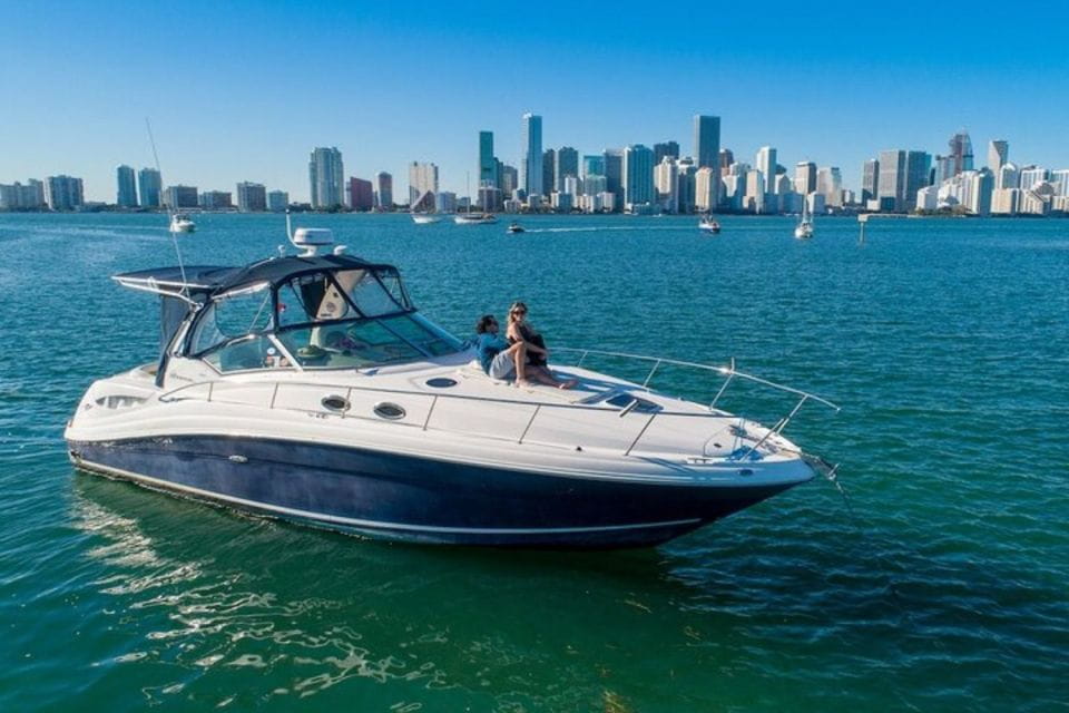 Miami: 37-Foot Sundancer Boat Rental - Highlights of the Experience