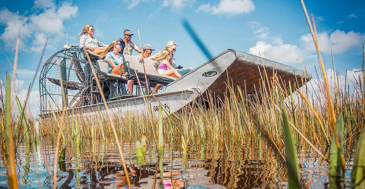 Miami: Everglades National Park Airboat Tour & Wildlife Show - Everglades National Park Experience